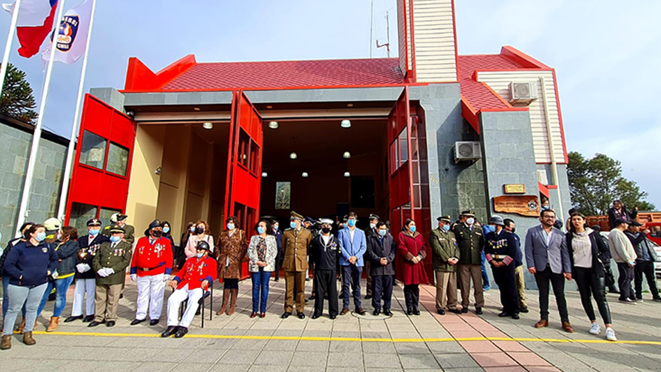 Presidente Nacional de Bomberos asiste a aniversario del CB de Futrono